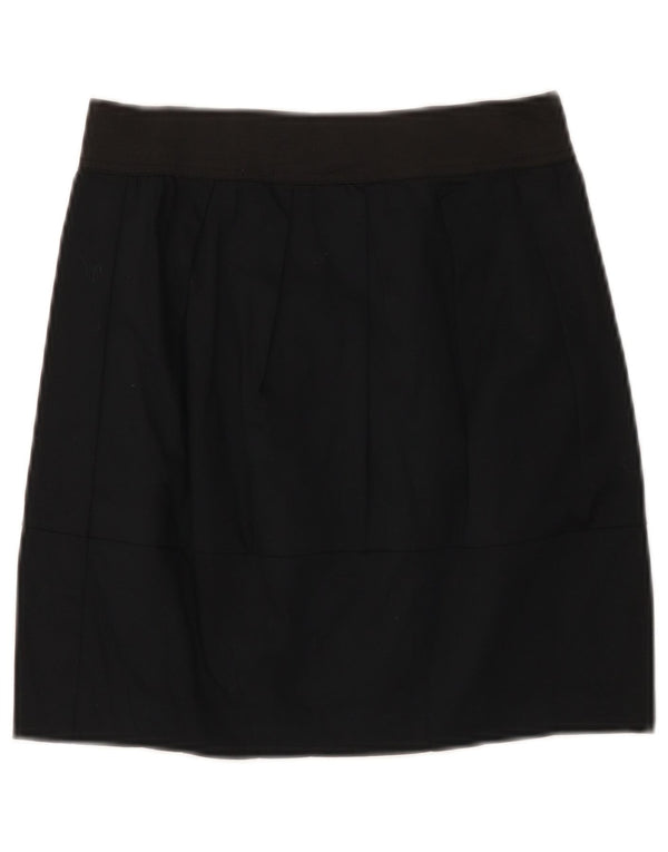 Minigonna da donna Dkny media W28 in cotone nero