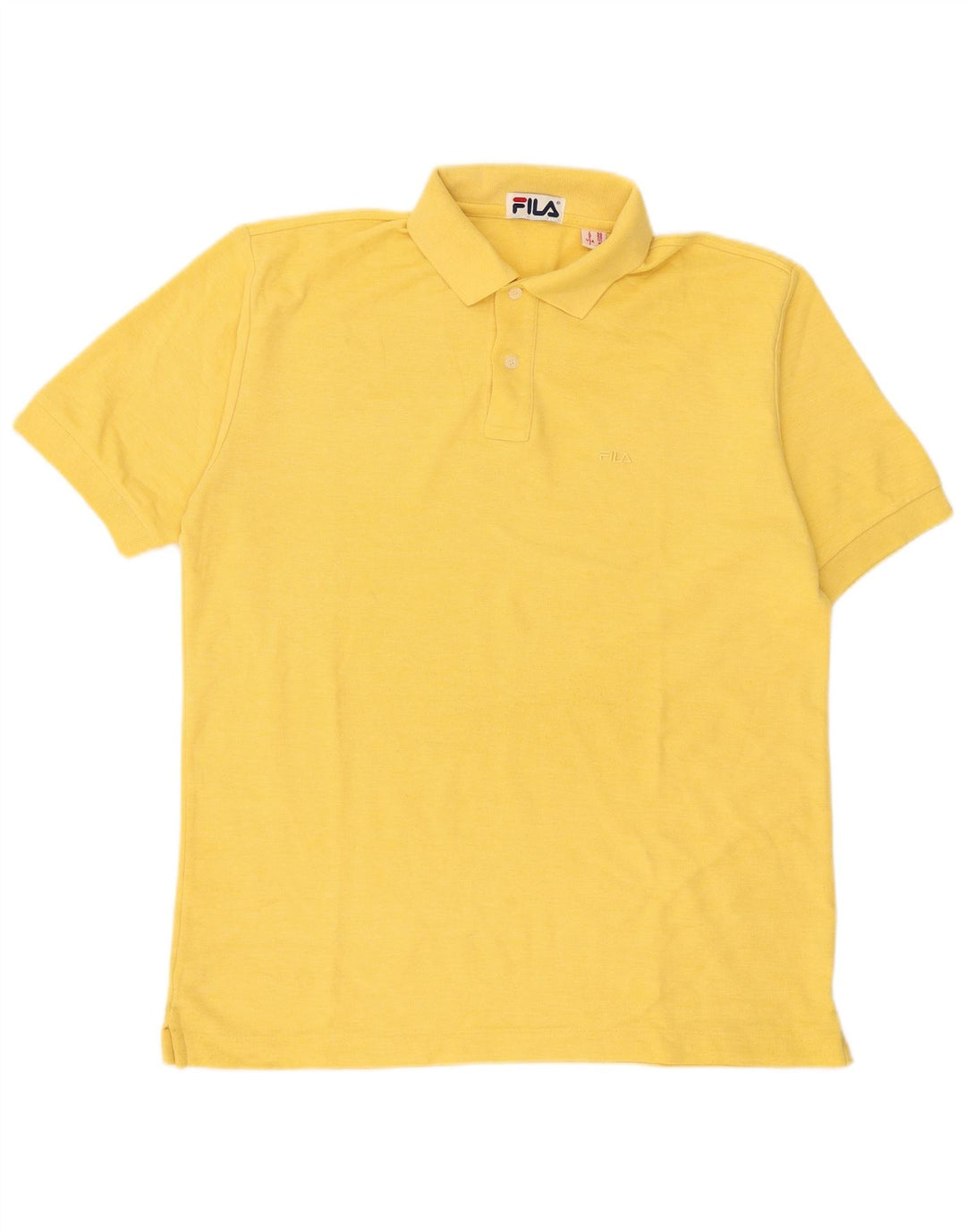 Polo Uomo Fila IT 50 Cotone Giallo Medio