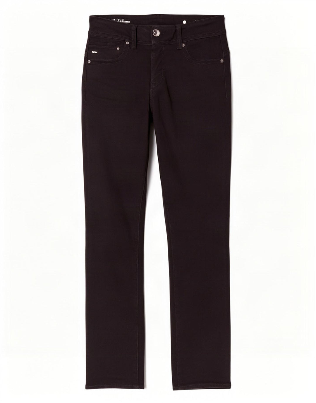 Jeans dritti G-Star da donna Midge Saddle W28 L30 cotone nero