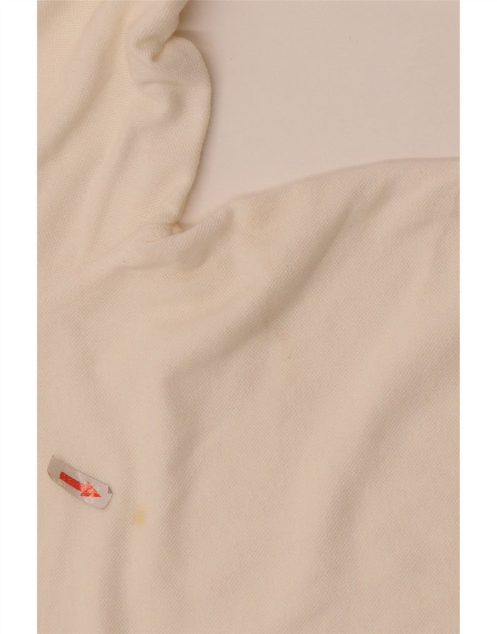 Polo a maniche lunghe da donna L.L.Bean UK 14 Medium White