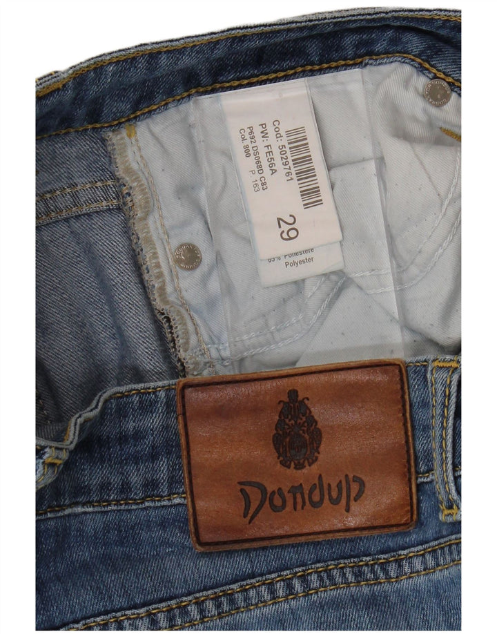 Jeans slim effetto consumato DONDUP da donna W29 L27 cotone blu