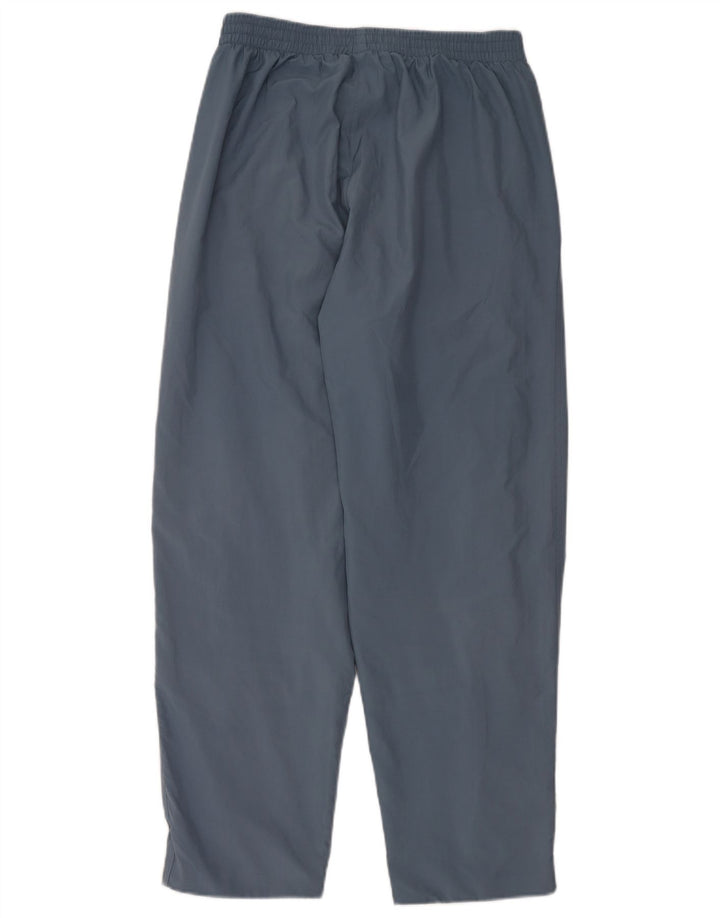 Pantaloni da tuta da uomo Adidas in poliestere grigio medio