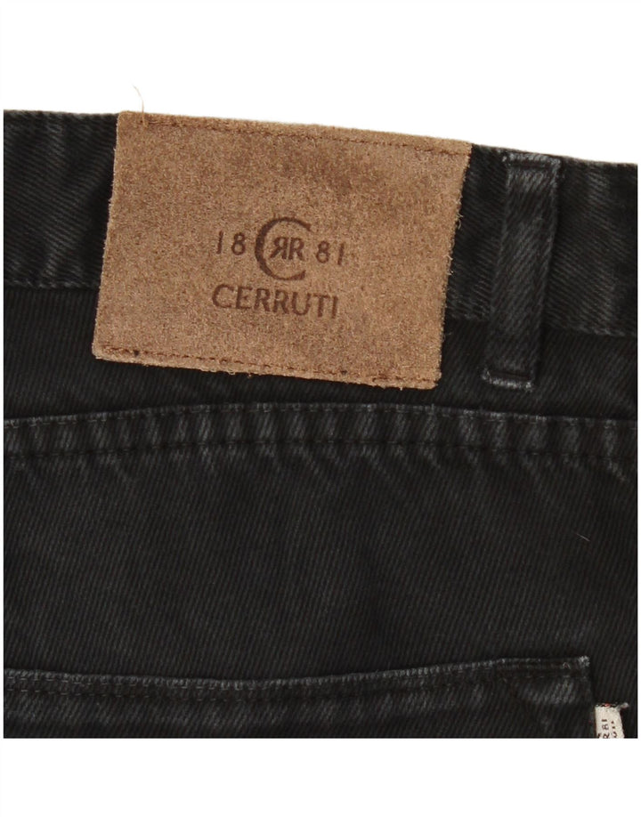 Jeans dritti da uomo CERRUTI 1881 W36 L34 neri