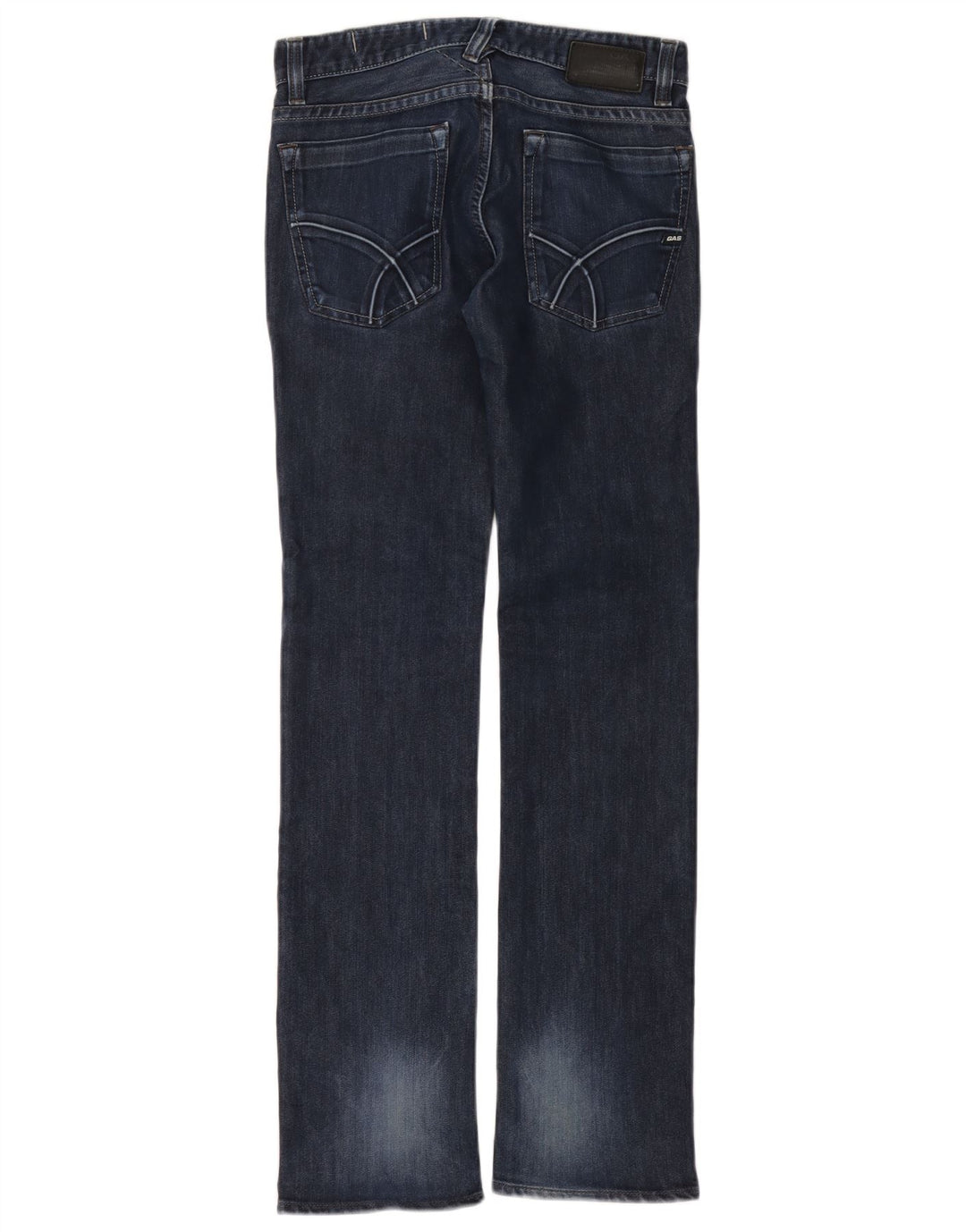Jeans dritti da donna Gas W30 L34 cotone blu navy