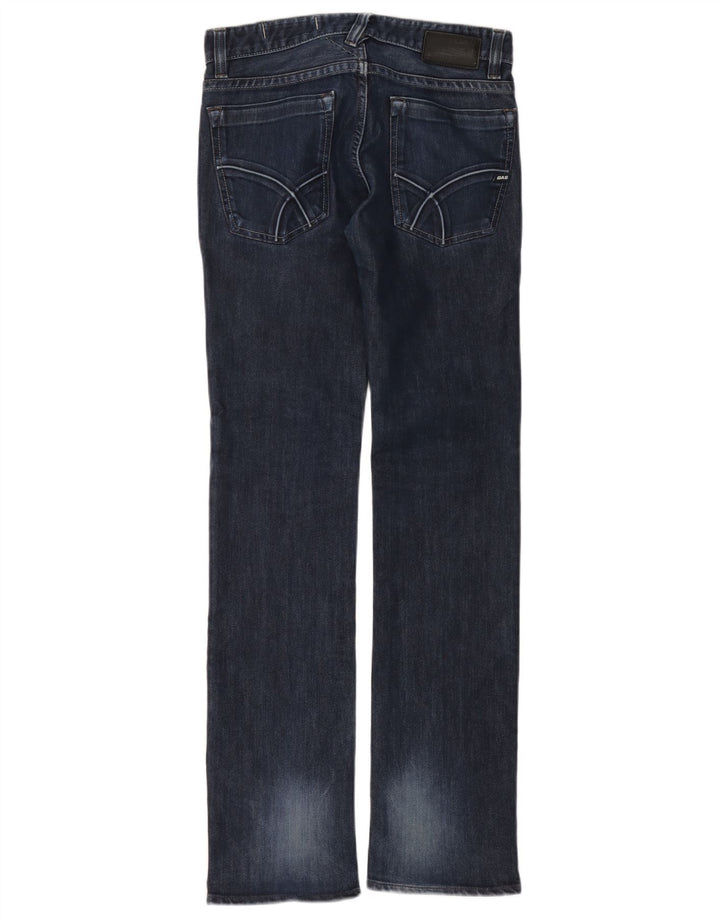 Jeans dritti da donna Gas W30 L34 cotone blu navy