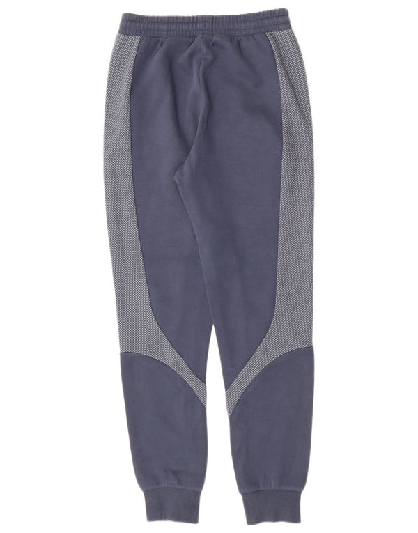 Pantaloni da tuta da uomo Puma Joggers Small Blu navy in cotone color block