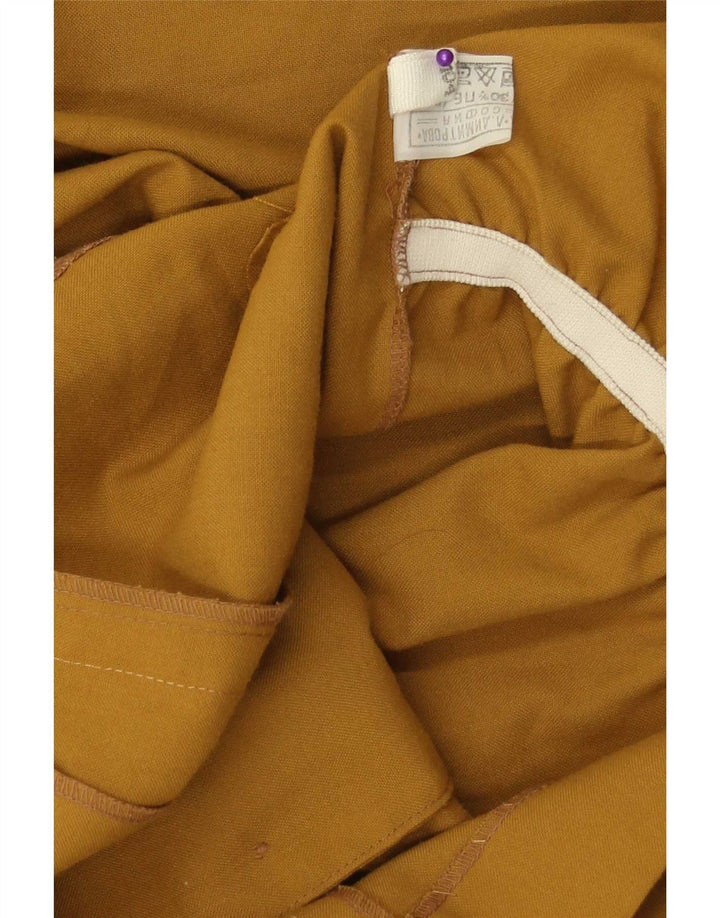 Giacca blazer vintage da donna a 5 bottoni UK 14 marrone medio