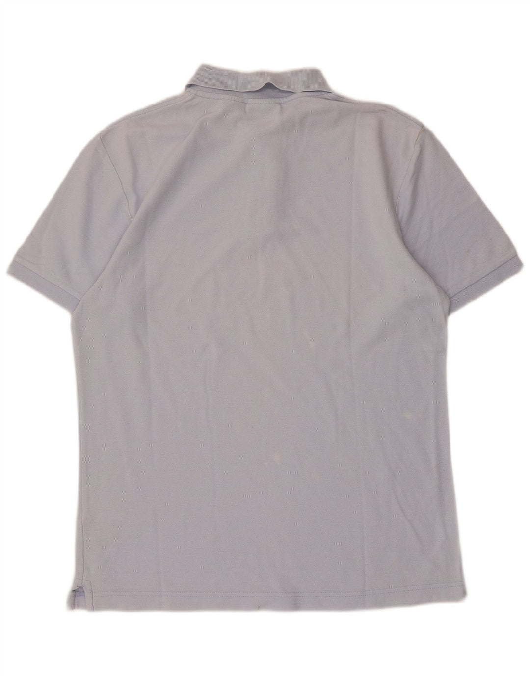 Polo da uomo Fila in cotone blu medio