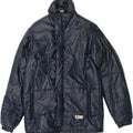 VINTAGE Boys Padded Jacket 13-14 Years Navy Blue Polyamide Vintage Vintage and Second-Hand Vintage from Messina Hembry 