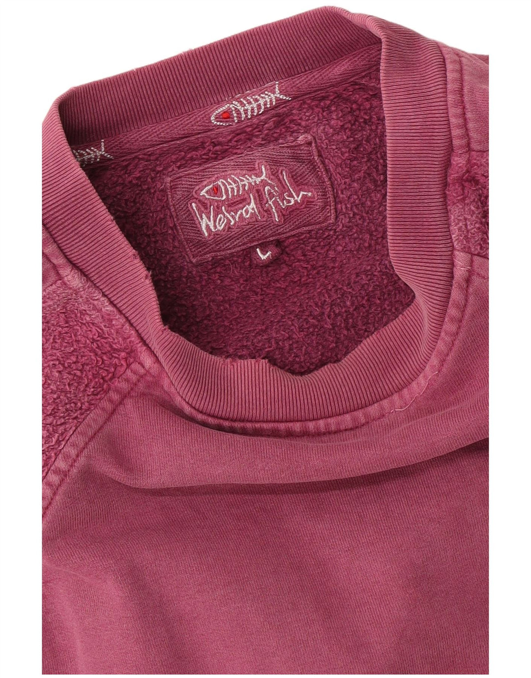 Felpa da uomo Weird Fish Maglione grande rosa