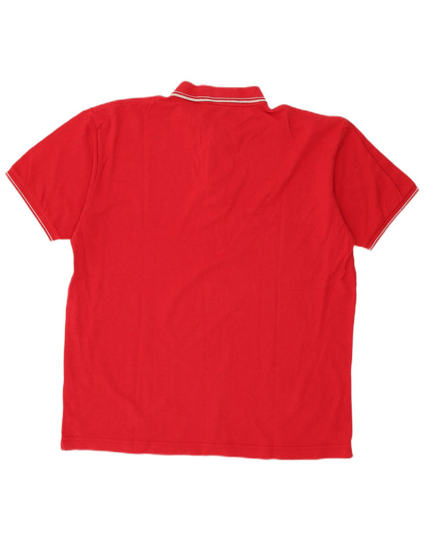 Polo Kappa Uomo 2XL Cotone Rosso