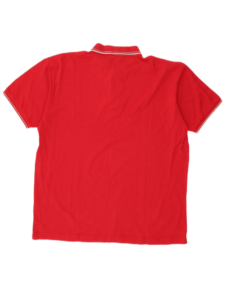 Polo Kappa Uomo 2XL Cotone Rosso