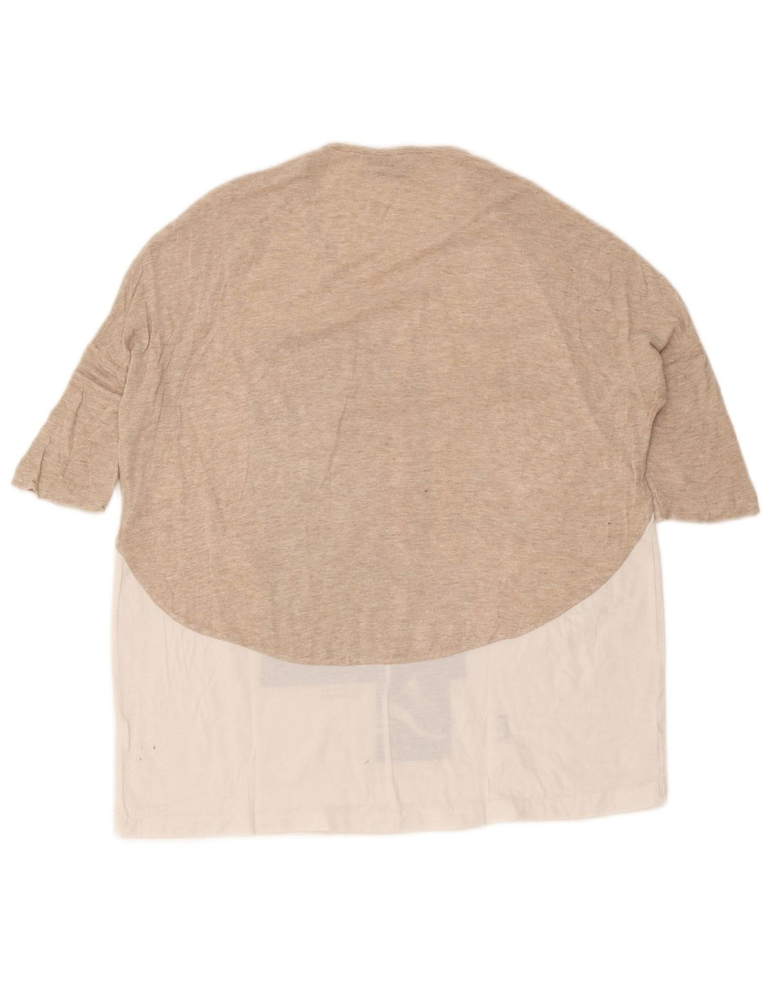T-shirt grafica da donna Zara Top UK 14 Medium White Colourblock
