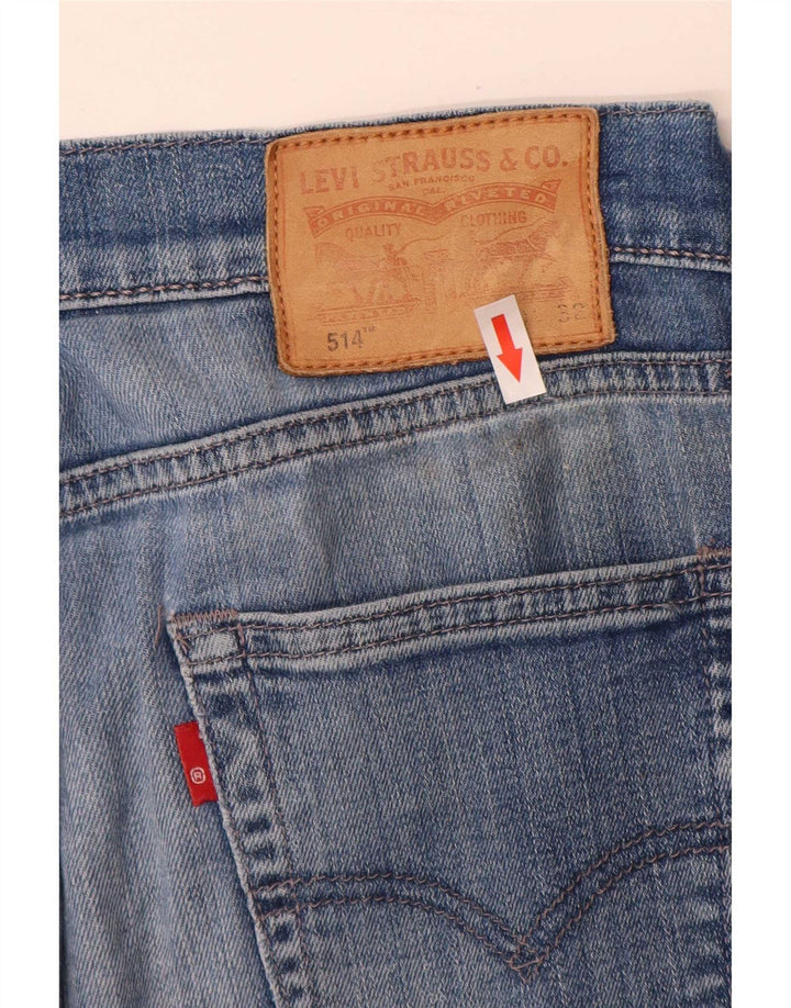 Levi's Uomo 514 Jeans dritti W30 L32 Blu