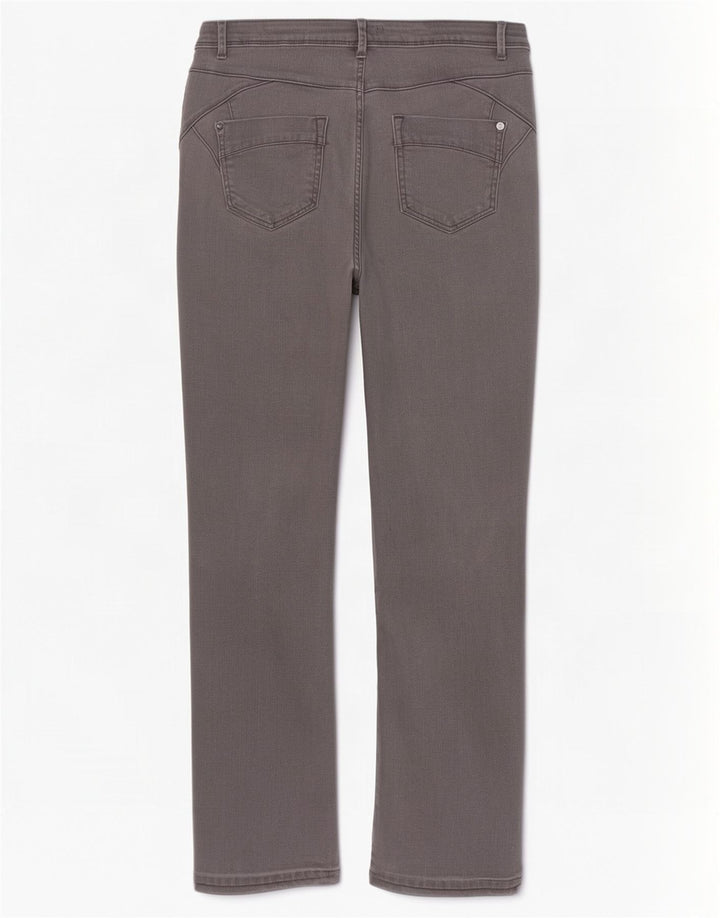 Jeans crop slim da donna Marks & Spencer UK 12 medio W30 L26 cotone grigio