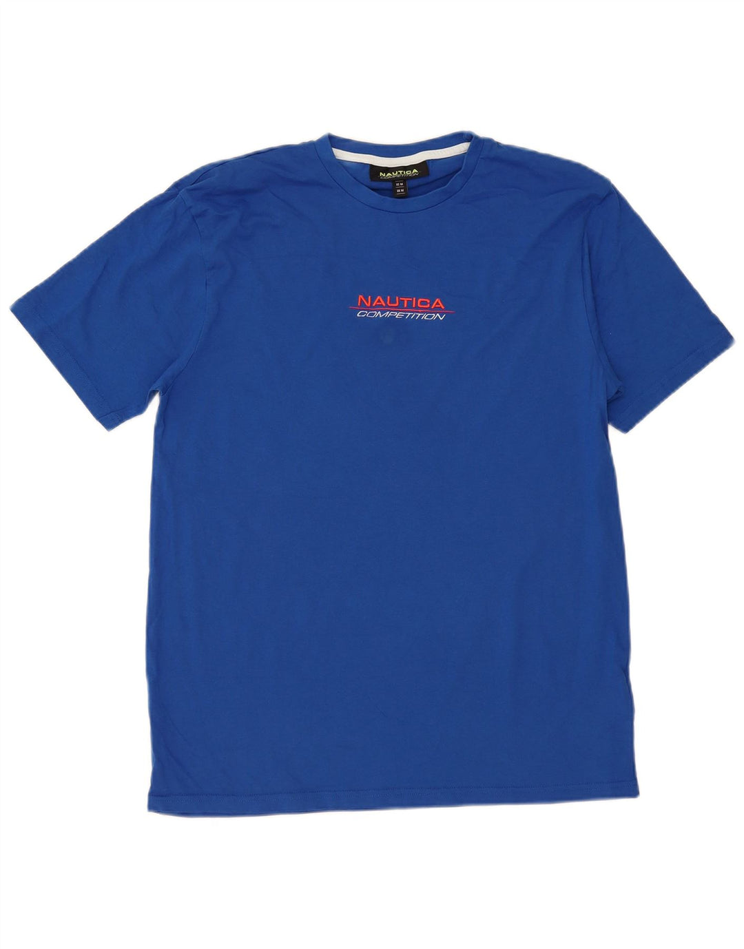 T-shirt grafica da uomo Nautica Top in cotone blu medio