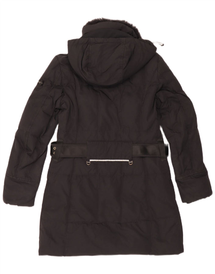 Cappotto imbottito con cappuccio da donna PEUTEREY EU 40 medio nero