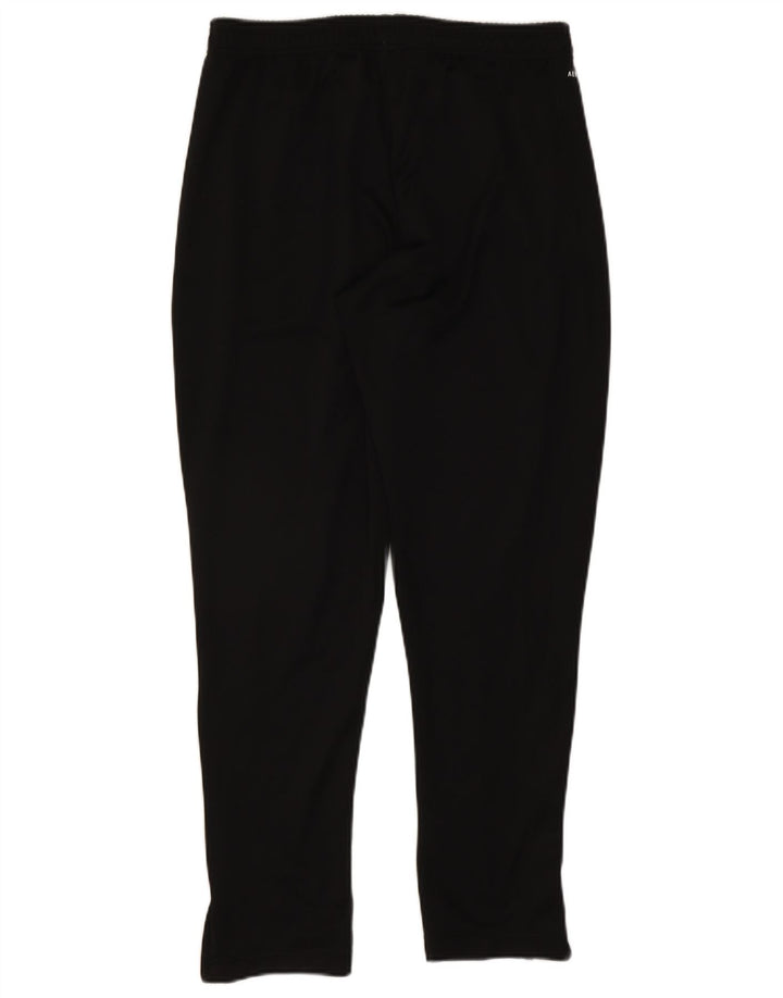 Pantaloni da tuta ADIDAS Dri Fit da uomo, grandi, in poliestere nero