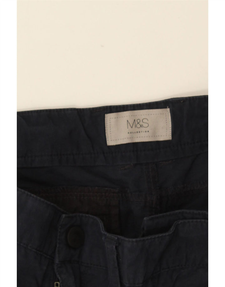 Pantaloncini cargo da uomo Marks & Spencer W36 grandi blu navy