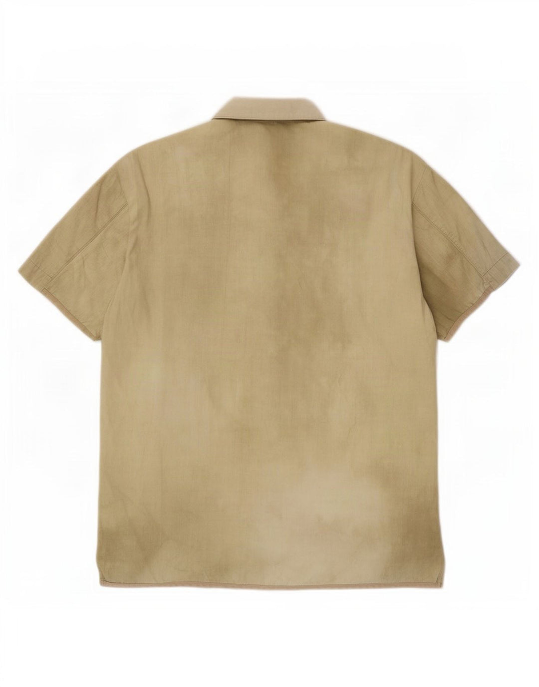 Camicia a maniche corte da uomo Hugo Boss Beige medio Tie Dye
