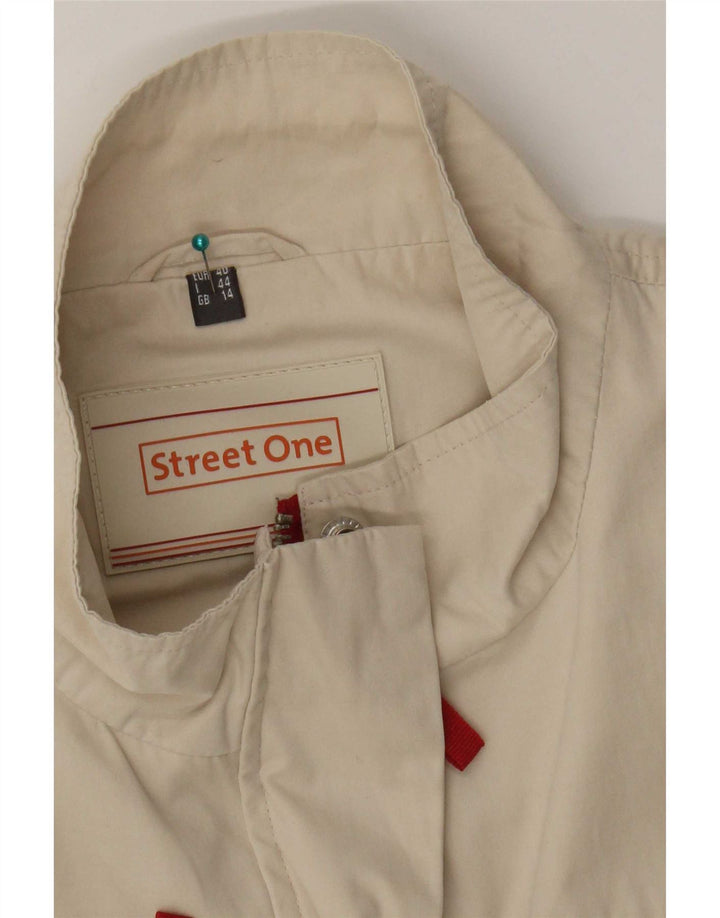 Giacca da ginnastica senza maniche da donna Street One UK 14 Beige medio