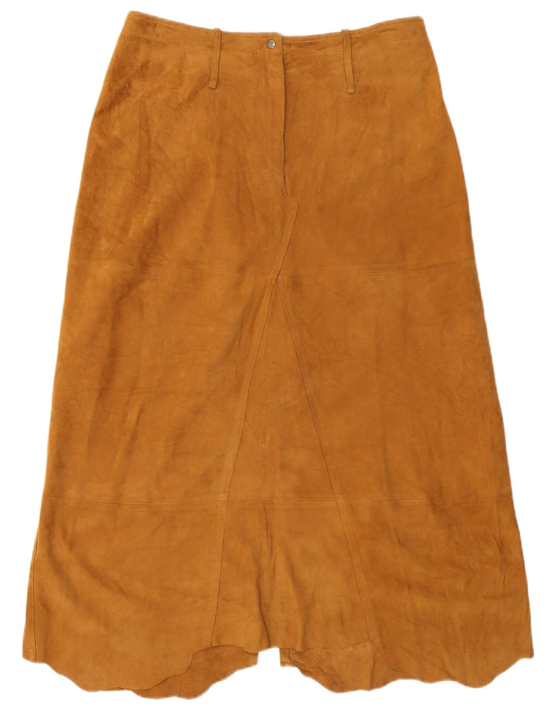 Gonna a trapezio da donna a vita alta Conbipel IT 48 XL W32 Pelle marrone