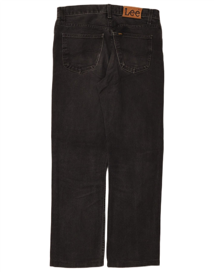 Jeans dritti da uomo Lee W32 L30 neri