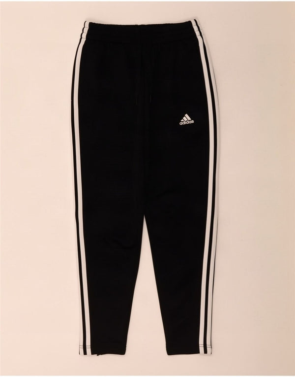 Pantaloni della tuta da donna Adidas UK 4/6 XS poliestere nero