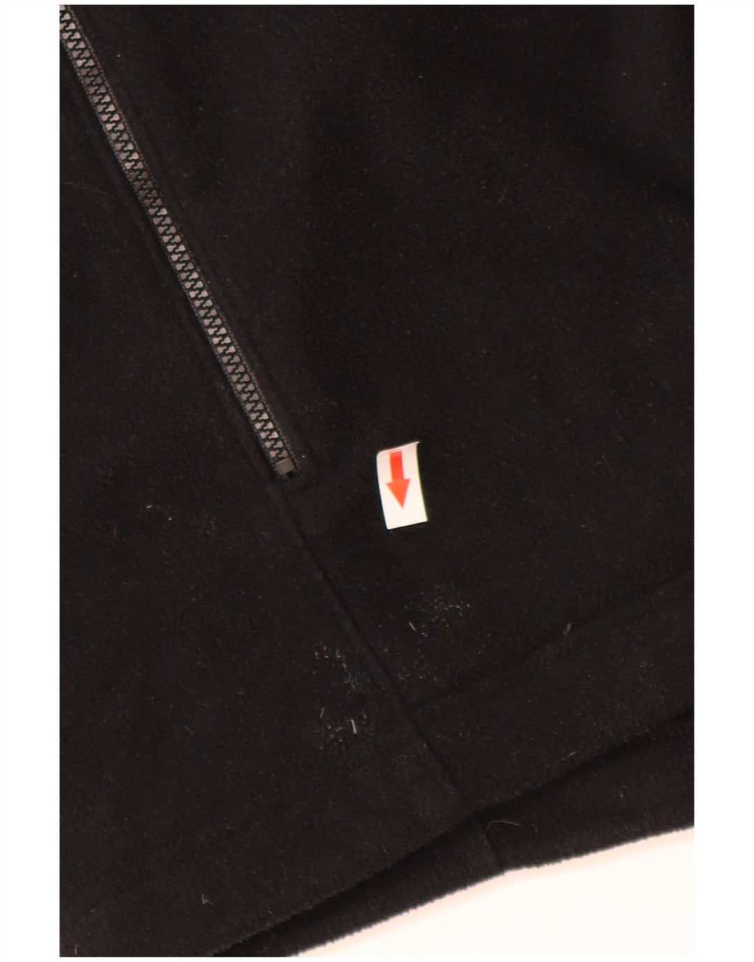 Giacca in pile da uomo Jack Wolfskin UK 40/42 grande poliestere nero