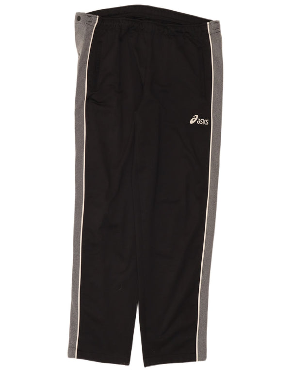 Pantaloni da tuta da uomo Asics color block medio nero