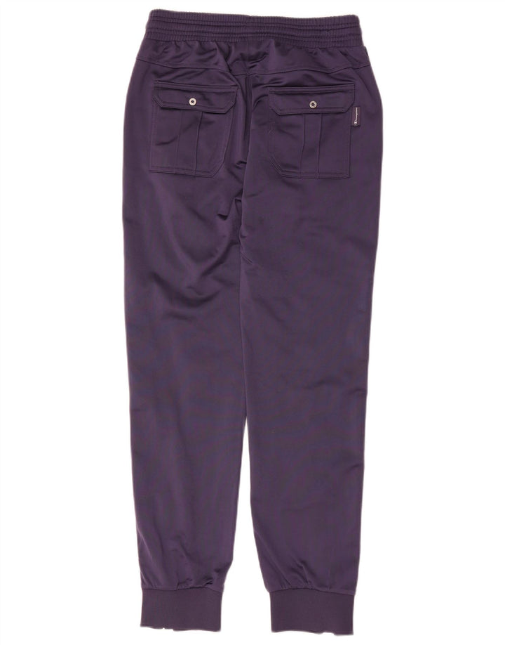 Pantaloni da tuta da donna Champion Joggers UK 10 Small Poliestere blu navy