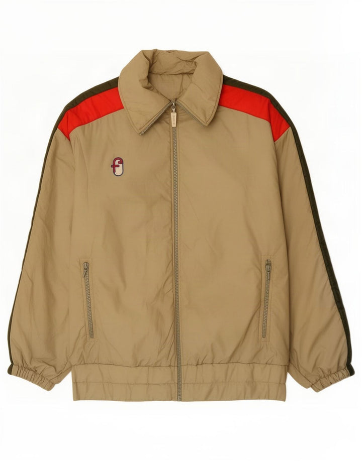 Giacca da sci imbottita da uomo Lafont IT 46 Small Beige Colourblock in poliammide