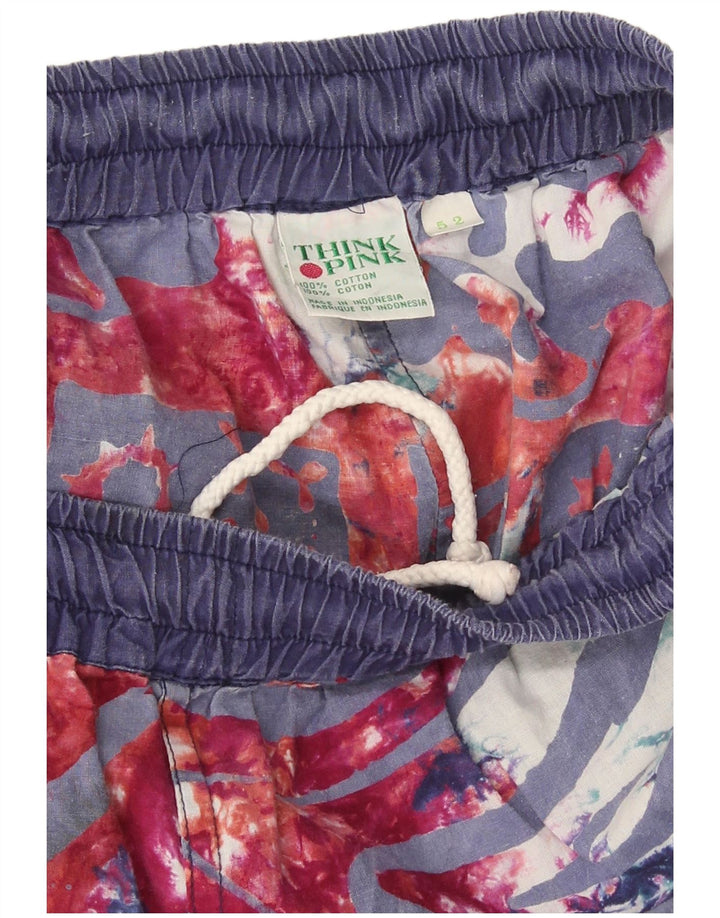 Pantaloni da tuta da donna Think Pink IT 52 2XL W32 multicolore