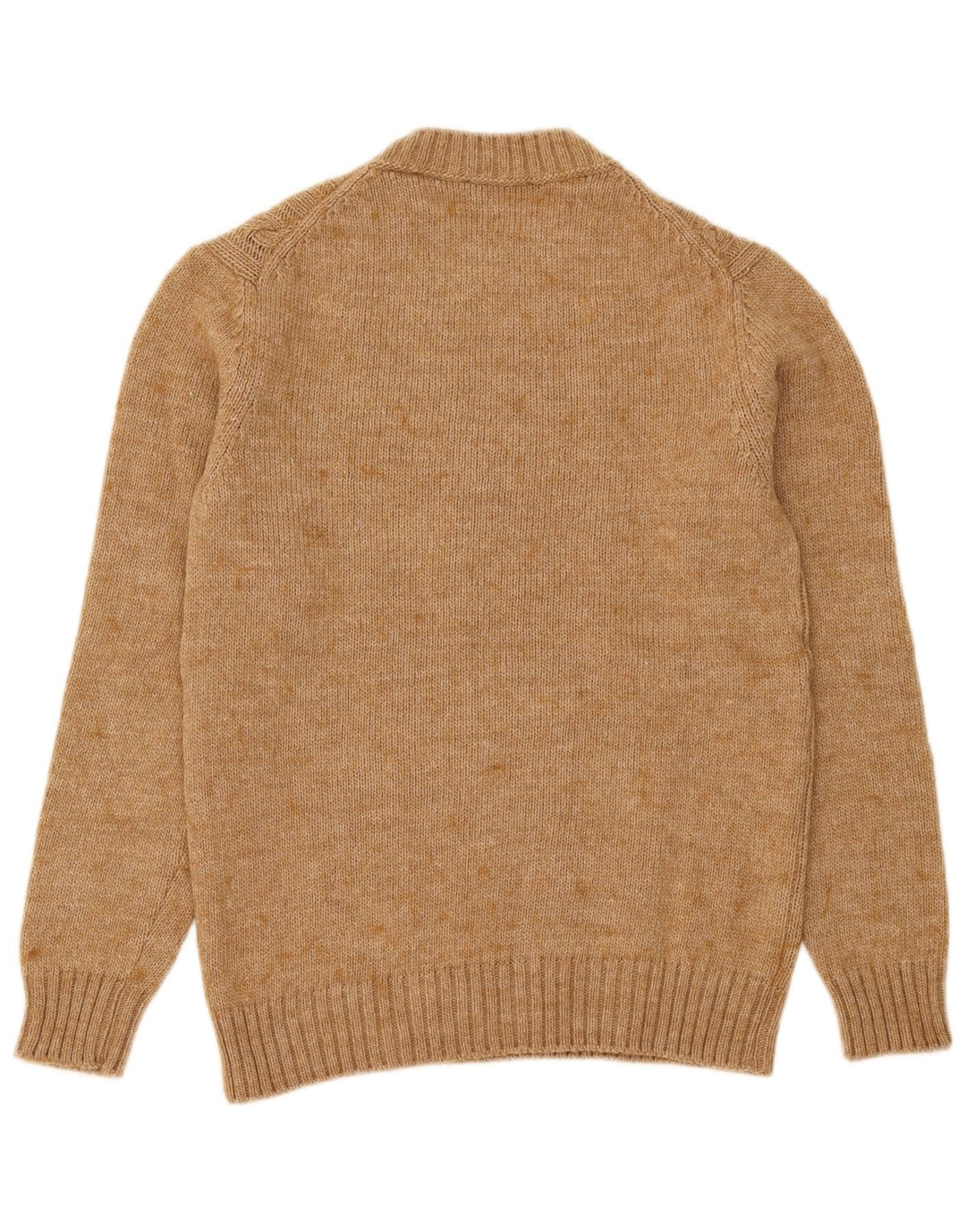 Maglione maglione girocollo da donna Sisley UK 8 piccolo Beige