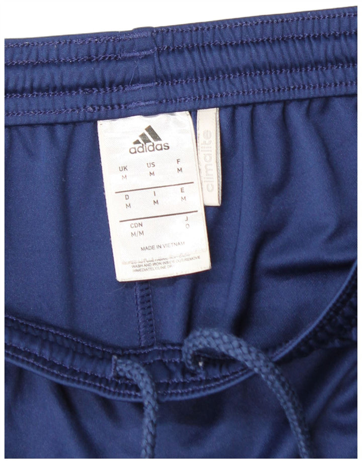 Pantaloncini sportivi ADIDAS da uomo Climalite medio poliestere blu navy