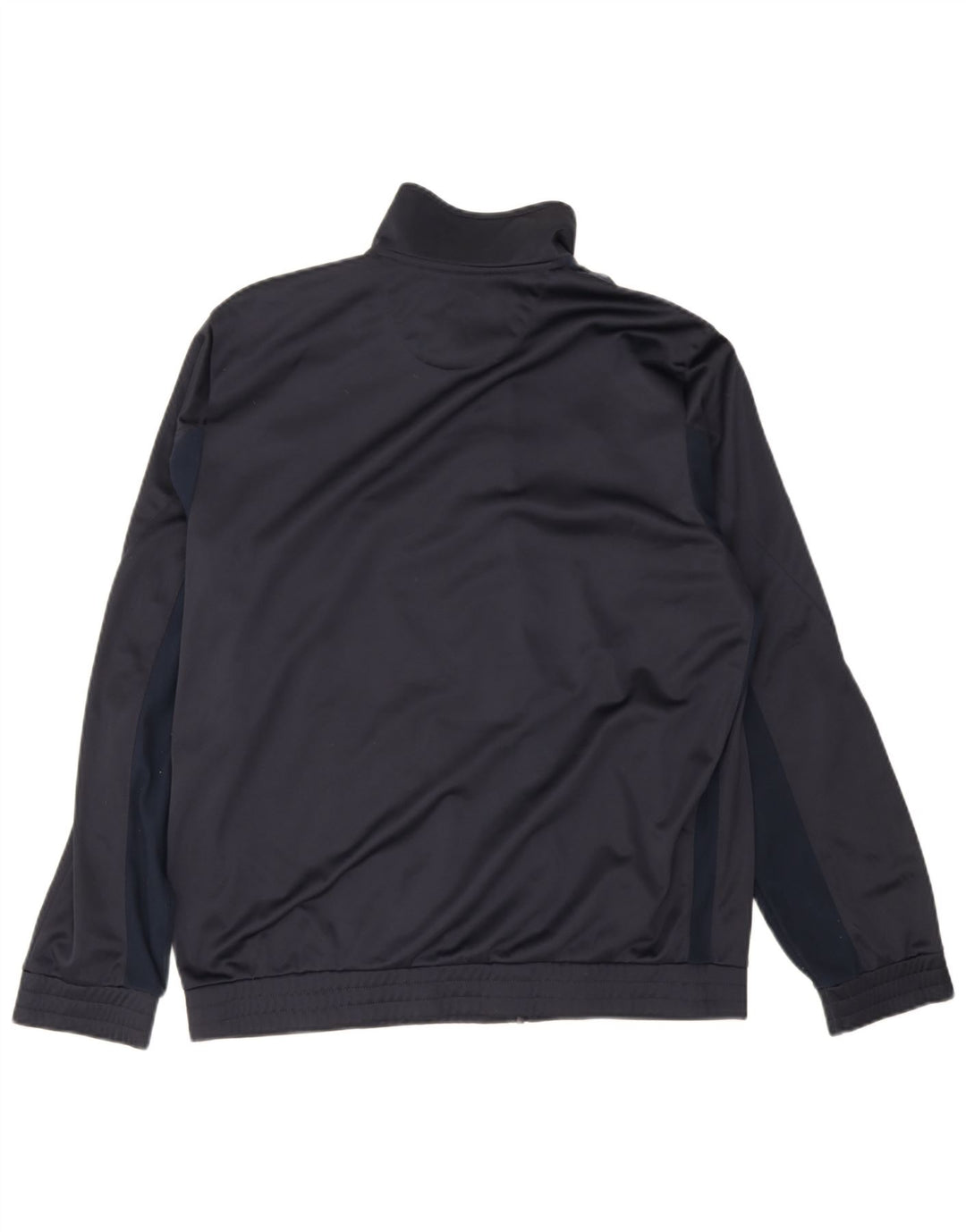 Giacca da tuta da uomo Lotto in poliestere color block medio blu navy