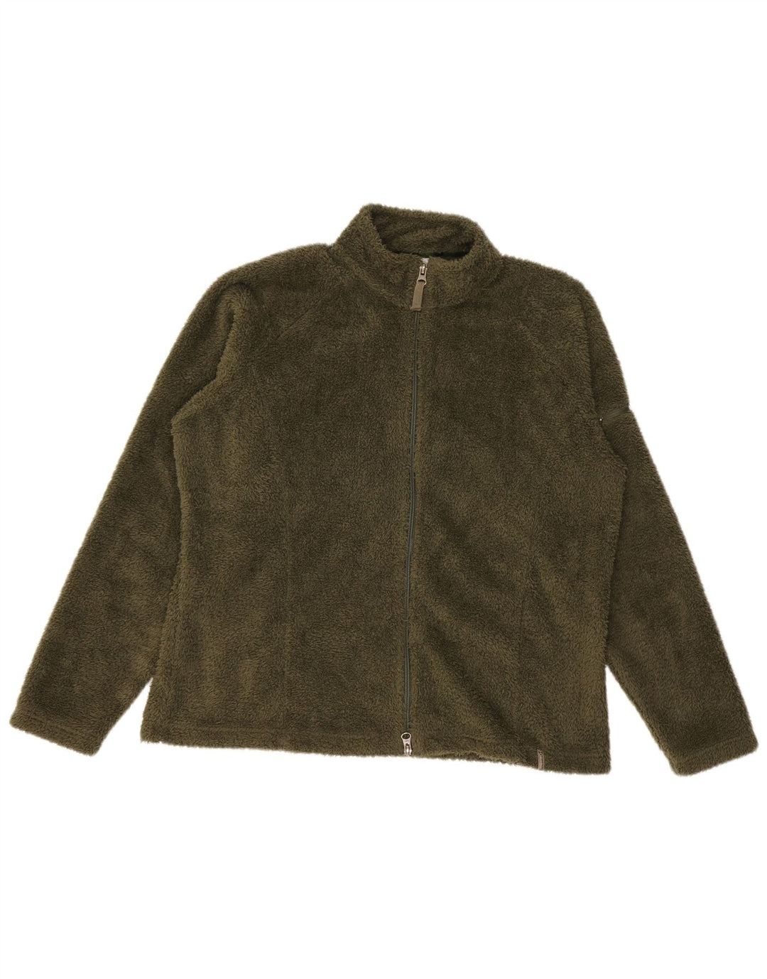 Giacca in pile da donna COLUMBIA UK 20 2XL Poliestere kaki