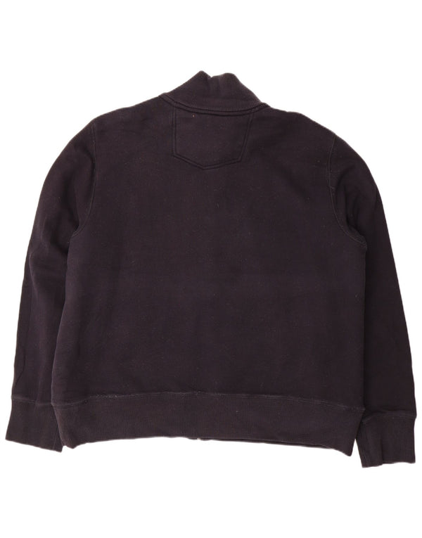 Giacca da tuta da uomo Eddie Bauer 2XL in cotone blu navy