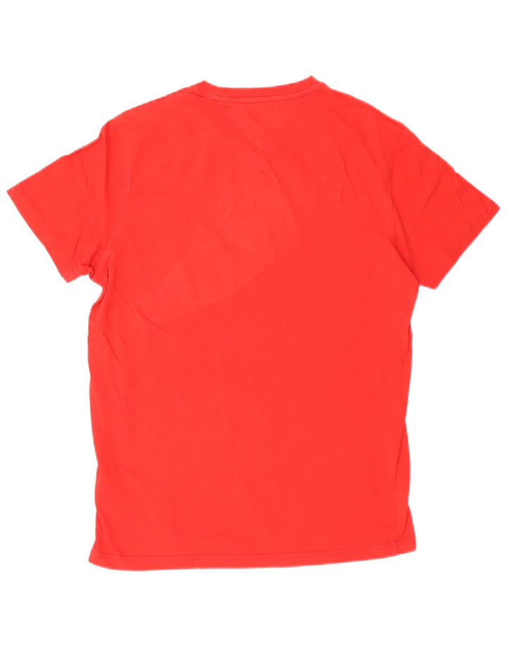 T-shirt da uomo Tommy Hilfiger Top grande in cotone rosso