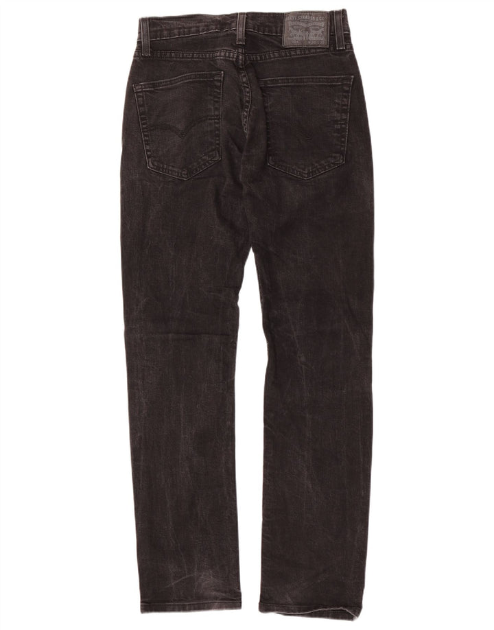 Levi's Uomo 514 Jeans dritti W30 L32 Cotone Nero
