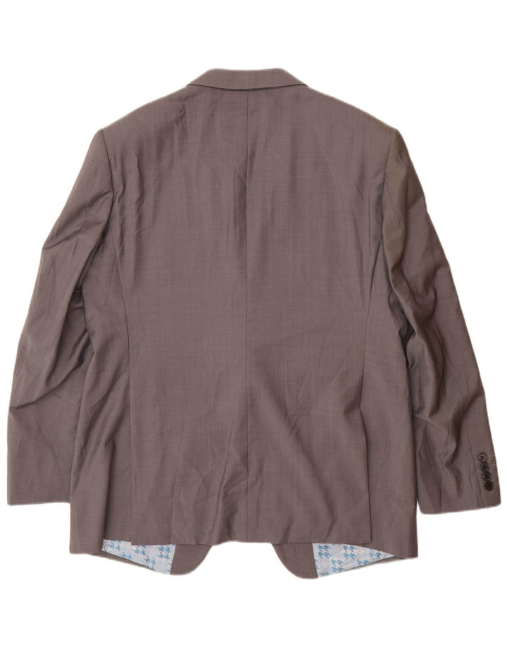 Giacca blazer a 2 bottoni da uomo Marks & Spencer UK 38 Lana grigio medio