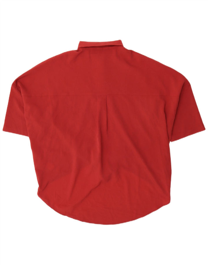 Camicetta da donna a maniche corte da donna French Connection UK 16 grande rossa
