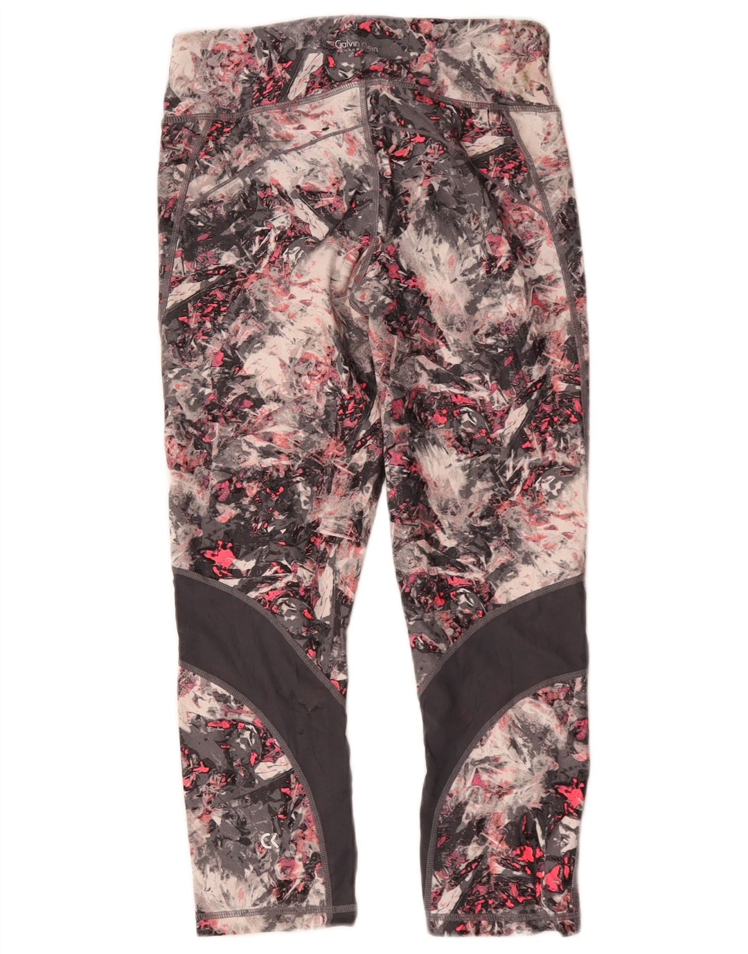 Leggings Calvin Klein da donna con motivo astratto UK 8 Small multicolore