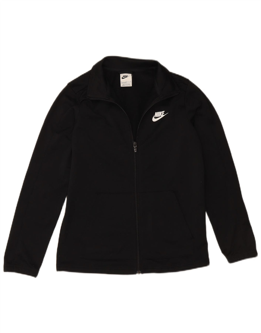 Giacca tuta da ragazza NIKE 12-13 anni Large nera in poliestere