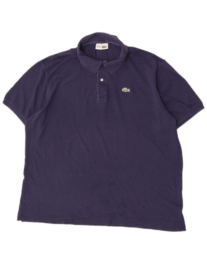 Polo da uomo Lacoste taglia 8 3XL cotone blu navy