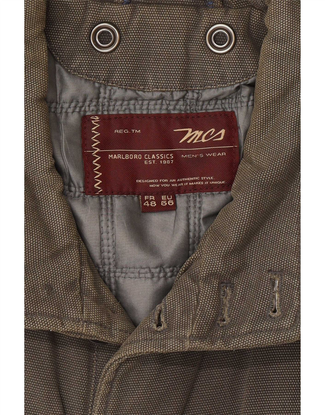 Giacca multiuso da uomo Marlboro Classics EU 56 3XL Cotone grigio