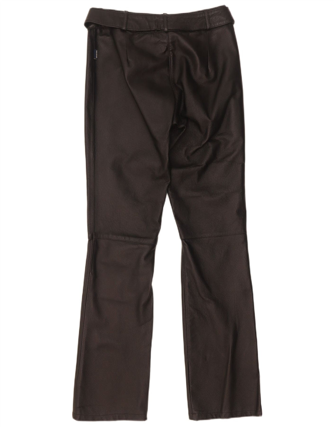 Pantaloni in pelle bootcut da donna Tom Tailor EU 34 XS W28 L32 Pelle nera
