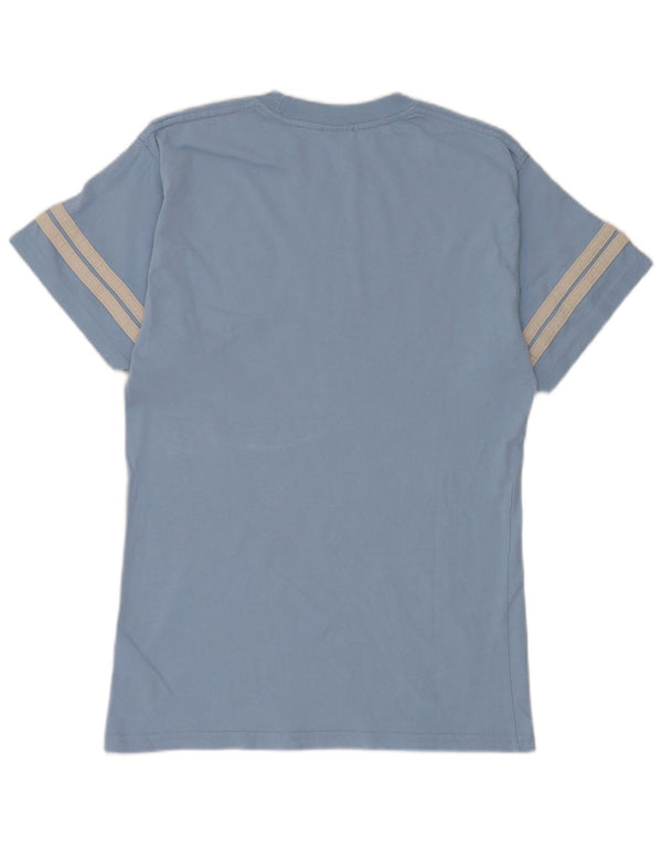 T-shirt grafica da uomo Nike Top XS in cotone blu