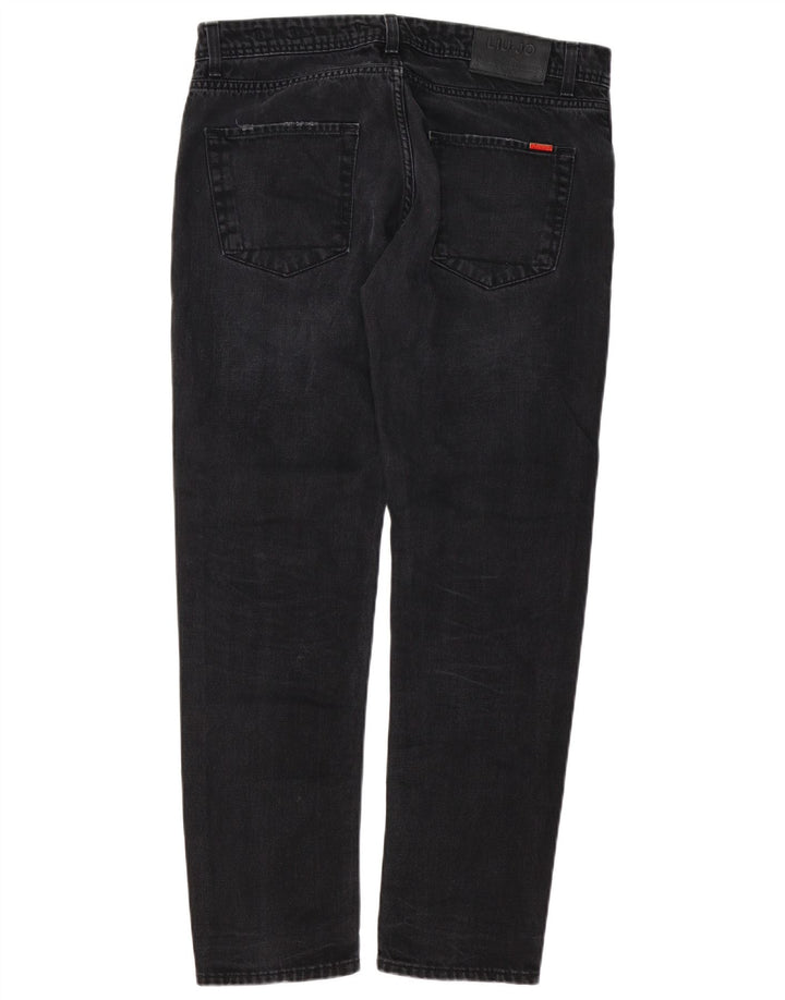 Jeans slim da uomo LIU JO W34 L30 neri