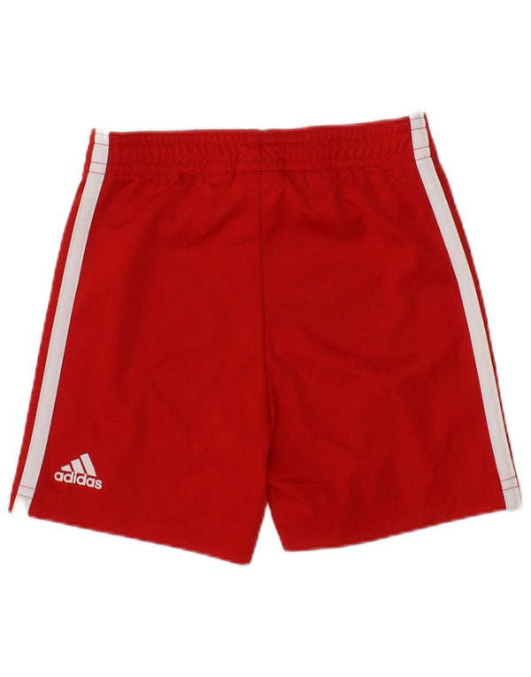 Pantaloncini sportivi Adidas da neonato Liverpool Graphic 6-9 mesi in poliestere rosso